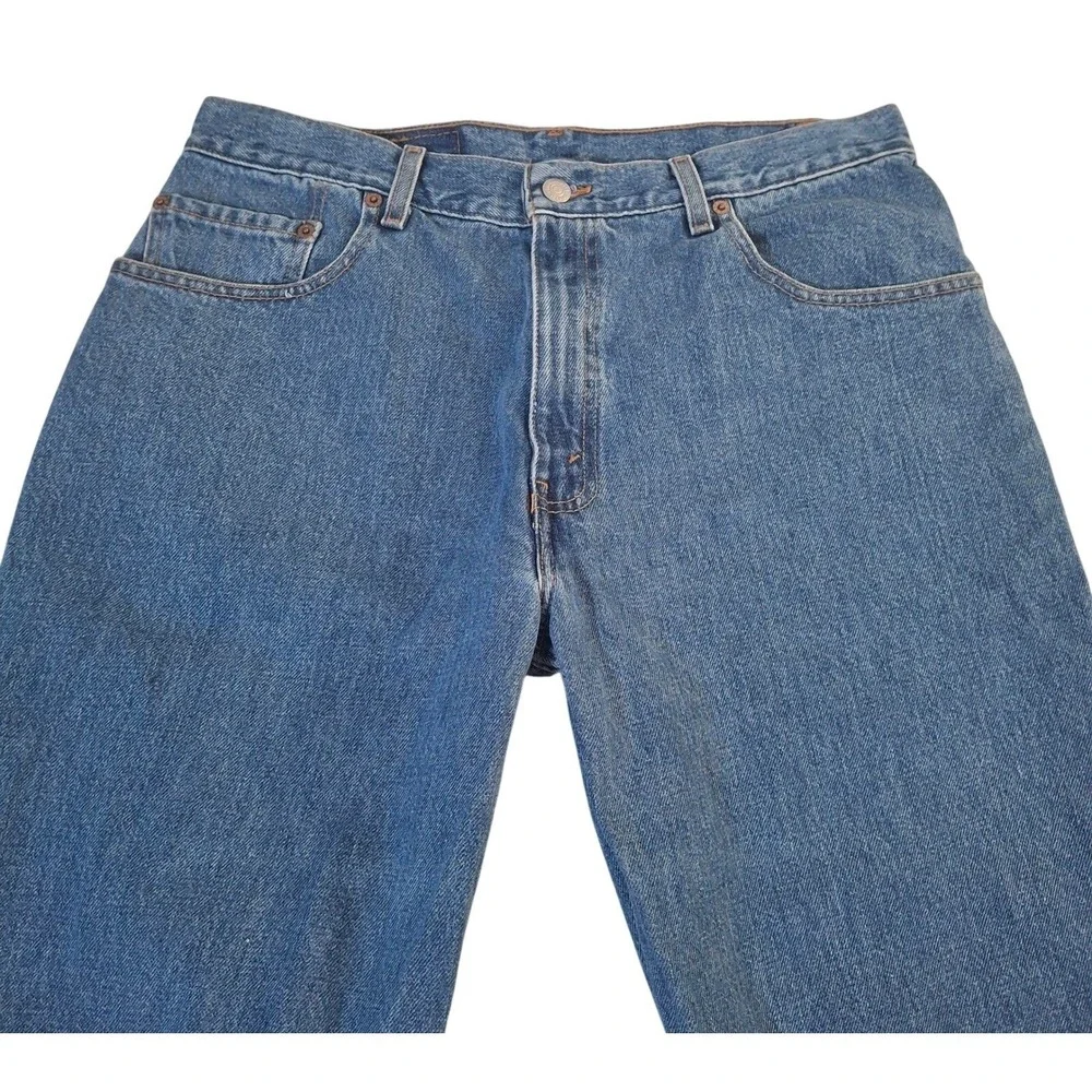 Vintage Levis 560 Loose Fit Tapered Leg Jeans Men's 34x30* Blue Denim Y2K